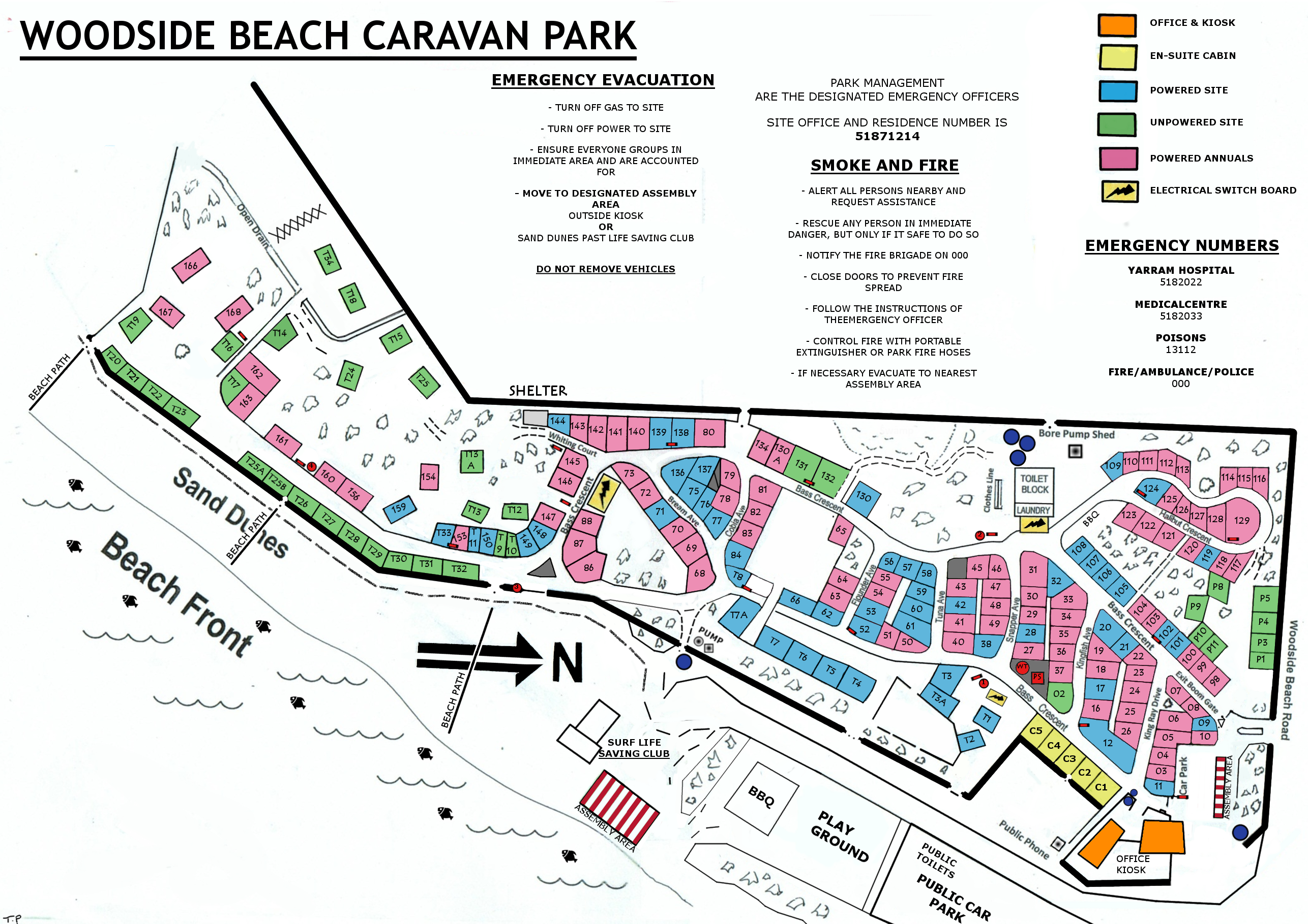 Accommodation cheap hotel rooms and fishing tackle in woodside beach